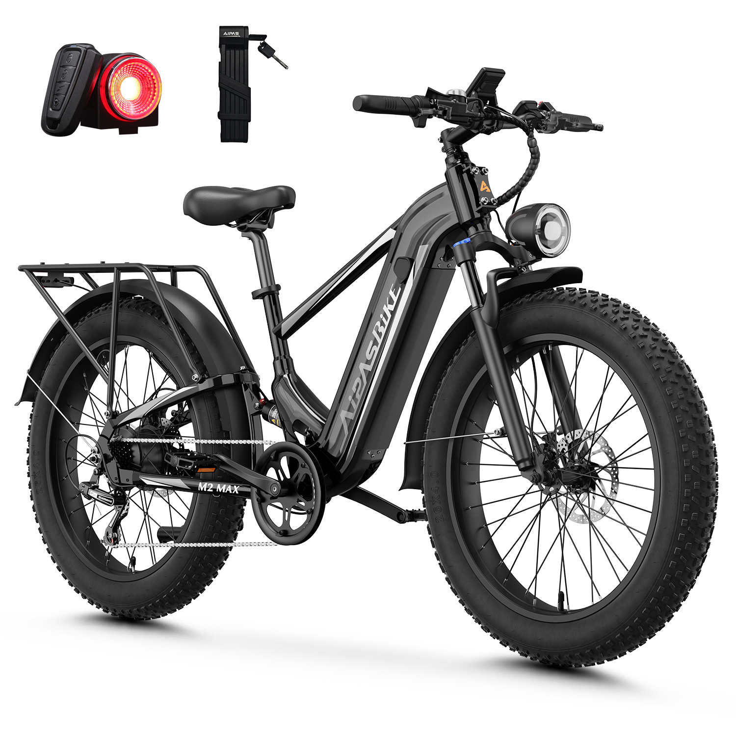 Aipas®M2 Max Hydraulic Brakes Ebike