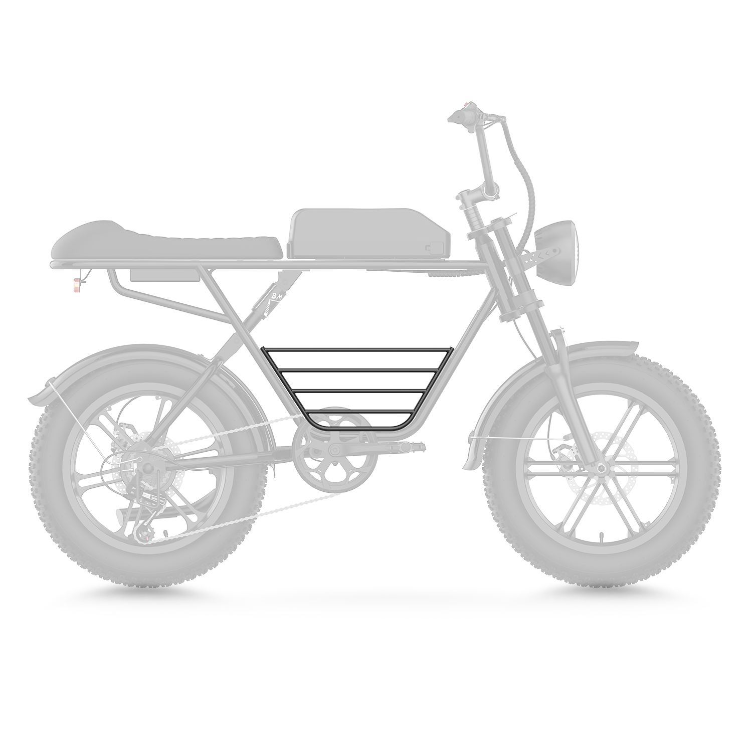 V2 Moped Storage Basket