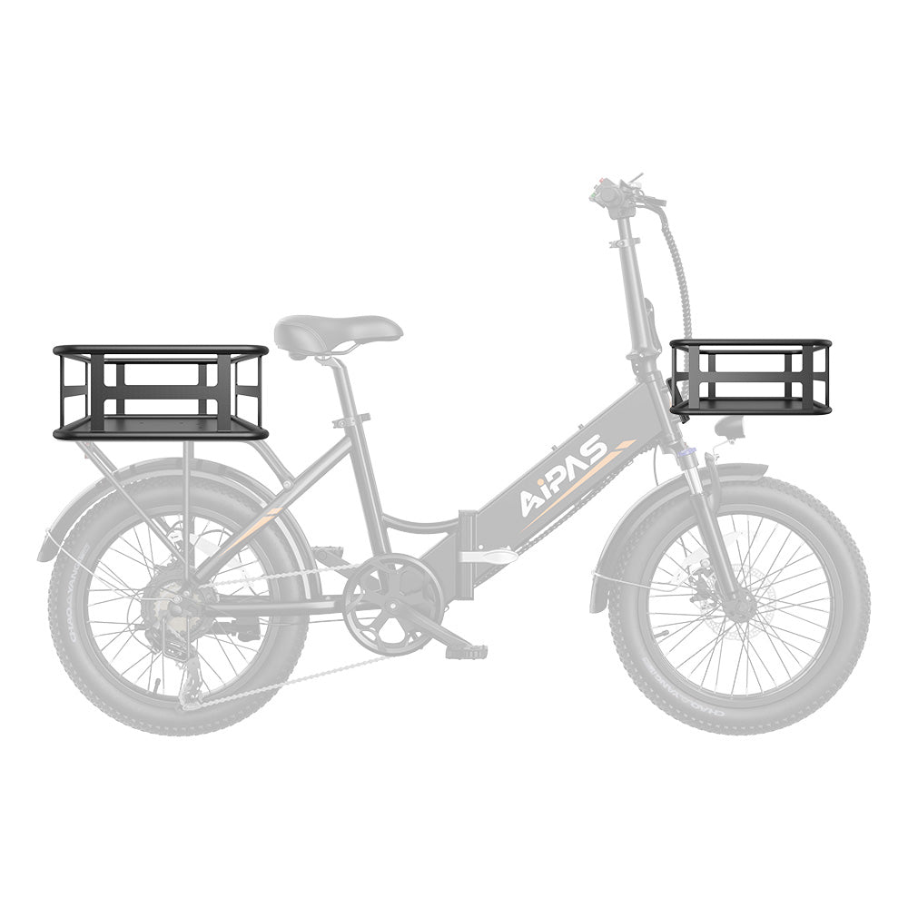 Front Basket+Rear Basket