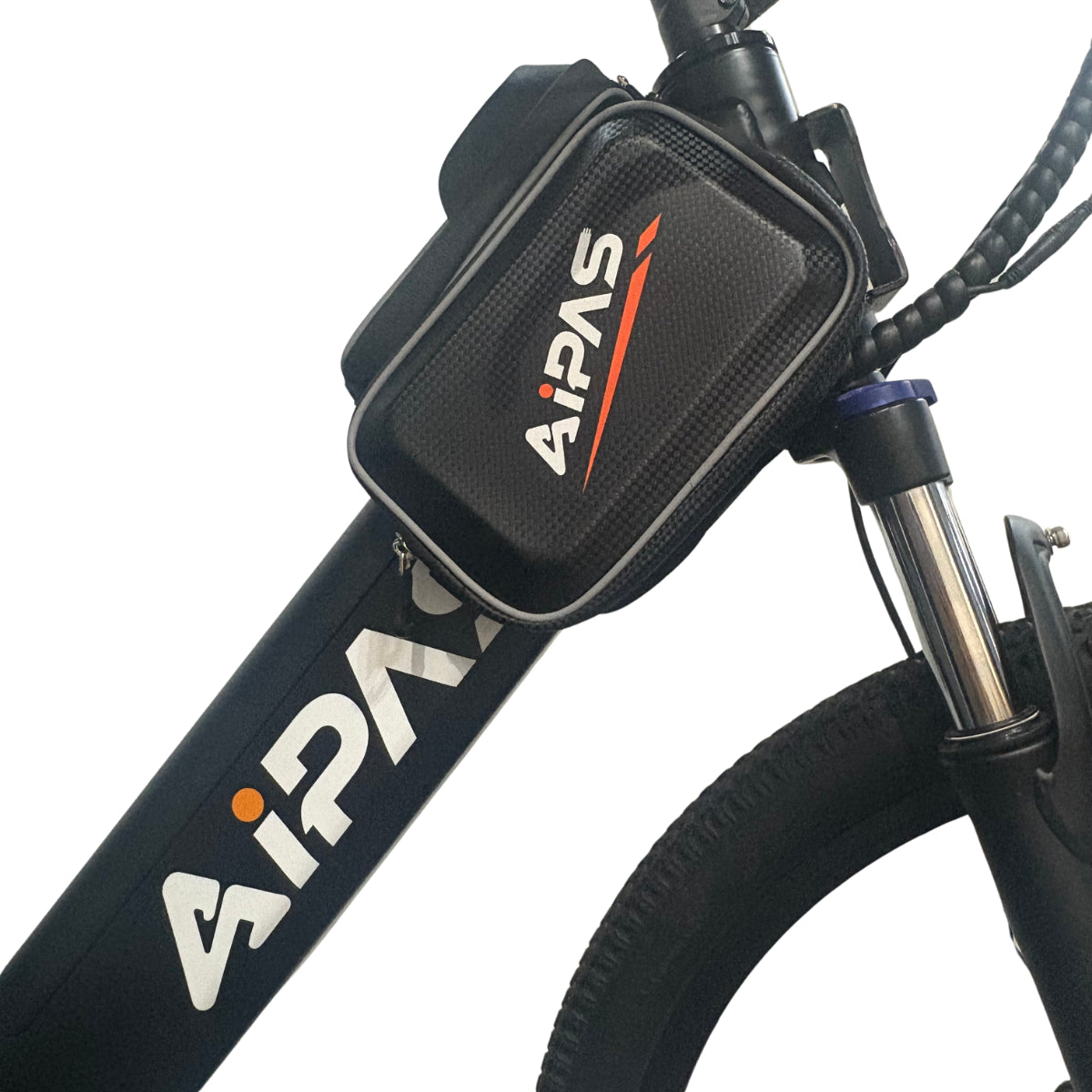 3-in-1 EBike Waterproof Top Tube Phone Pouch with Touchscreen