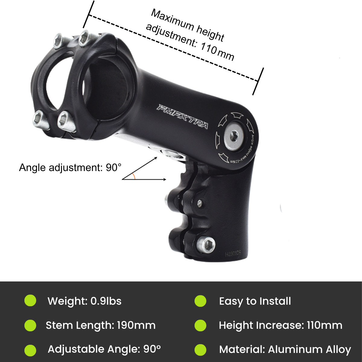 Adjustable Handlebar Stem