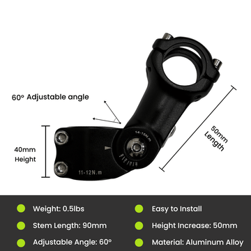 Adjustable Handlebar Stem