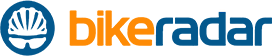 Bikeradar logo with stylized blue and orange text on white background