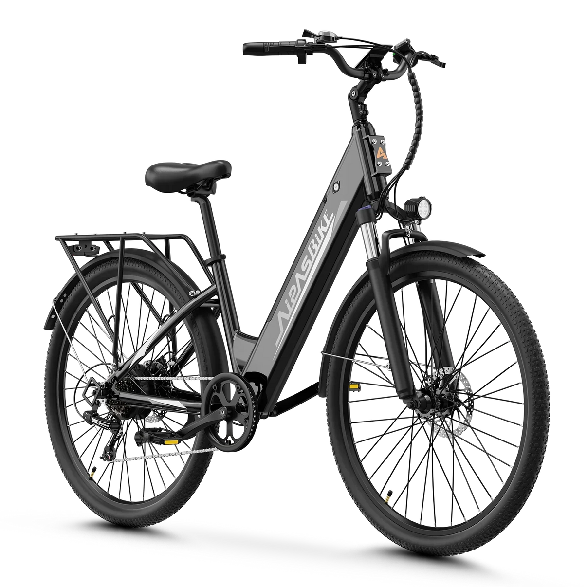 women's electric bicycle for sale Aipas C2 Xpress Ebike, Black / EBike