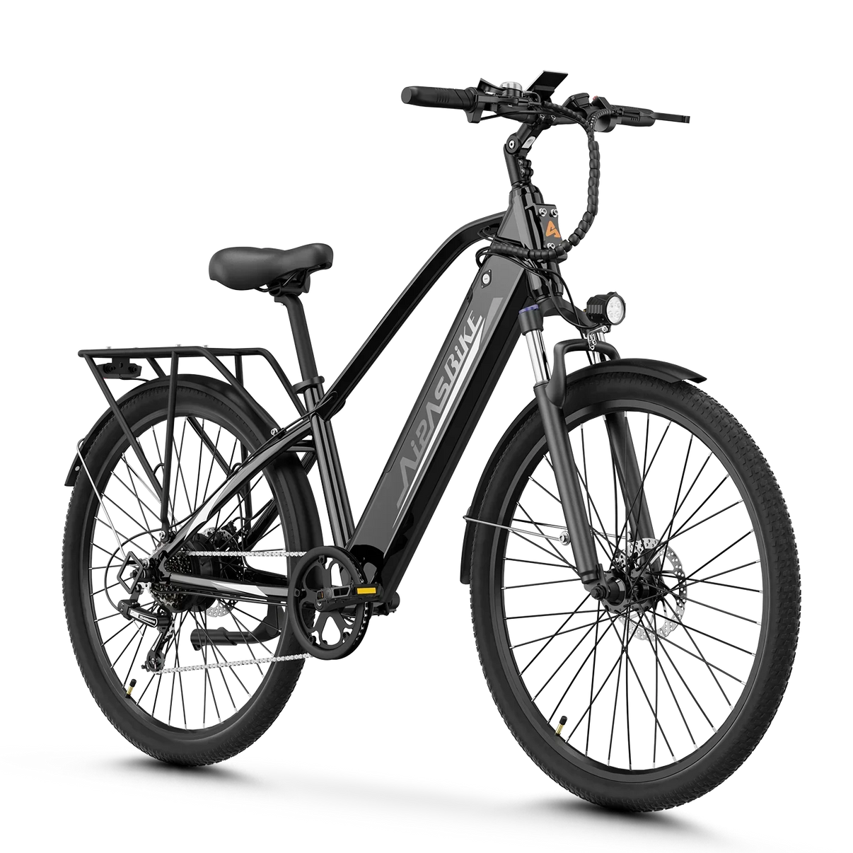 smart urban bike Aipas C2 Xpress Ebike, Black / EBike
