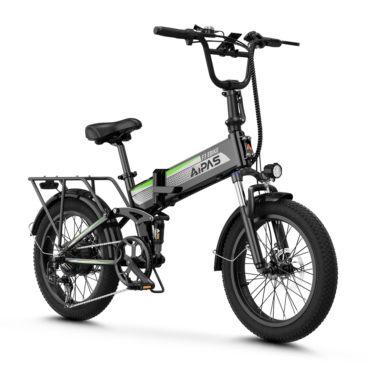 1500W, 48V 13Ah, 28+ Mph, 74 Miles, Aipas F3 Adventurer Folding Full Suspension Ebike, Electric Mountain Bike under 1500W, 48V 13Ah, 28+ Mph, 74 Miles, Aipas F3 Adventurer Folding Full Suspension Ebike, Electric Mountain Bike under