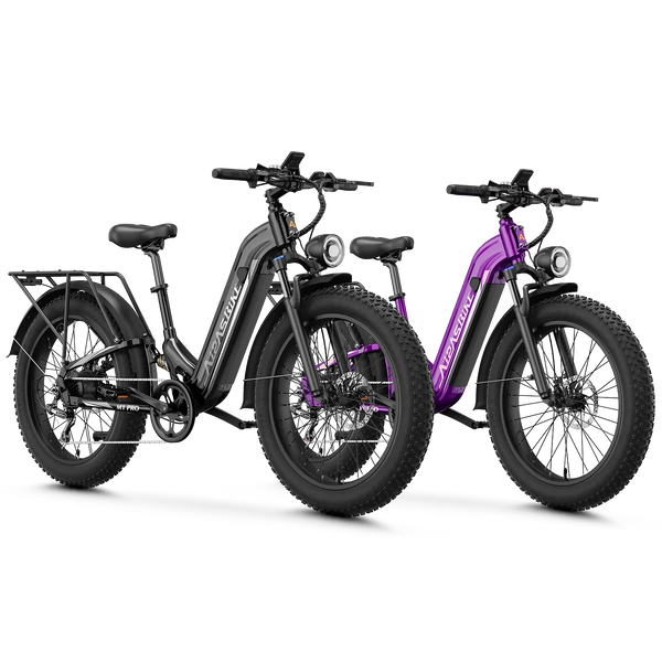 Aipas M1 Pro Ebike Combo Sale| Dual Off-Road Electric Bikes Purple+Purple / Ebike