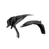 Aipas®Electric Dirt Bike Fender Kit
